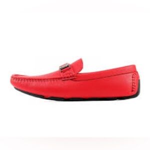 Men’s Chuxx Red Slip On Business Casual Loafers Size 12 US!